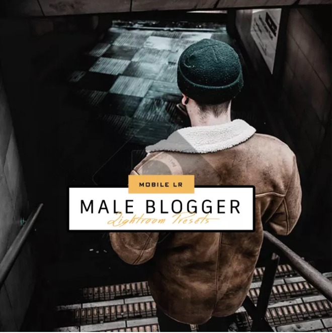 Male Blogger Mobile Lightroom Presets for Andriod & iOs (Good for Blogger, Adventure, Portrait and many more...)