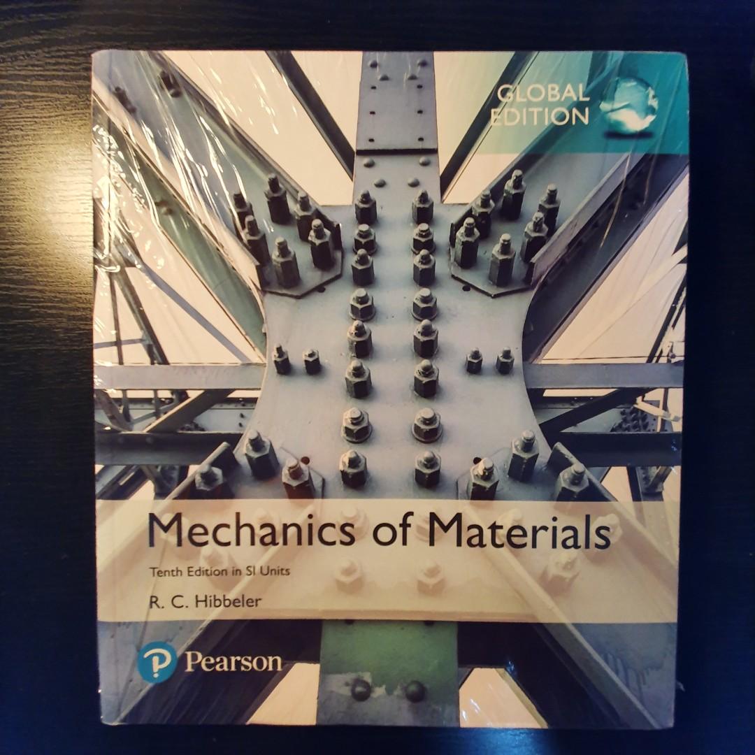 Mechanics of Materials tenth ed. (R.C. Hibbeler), Hobbies & Toys, Books