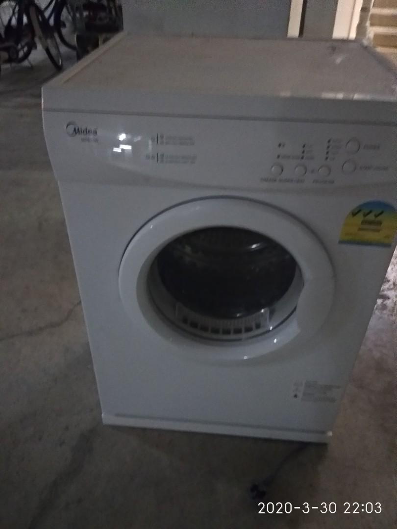 Midea MD610W dryer for 100(free delivery), TV & Home Appliances