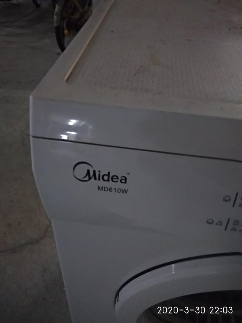 Midea MD610W dryer for 100(free delivery), TV & Home Appliances