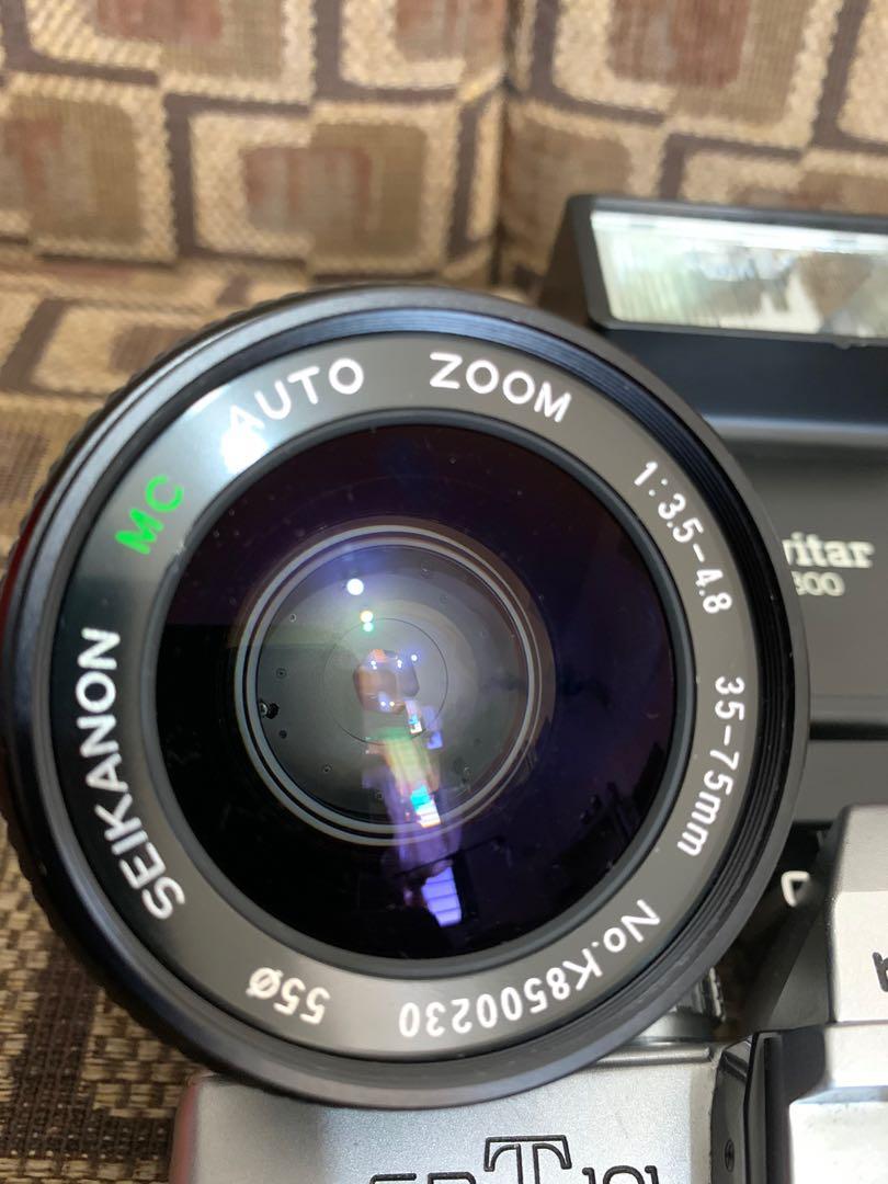 Minolta SRT 101 with Seikanon Lens, Photography, Lens & Kits on Carousell