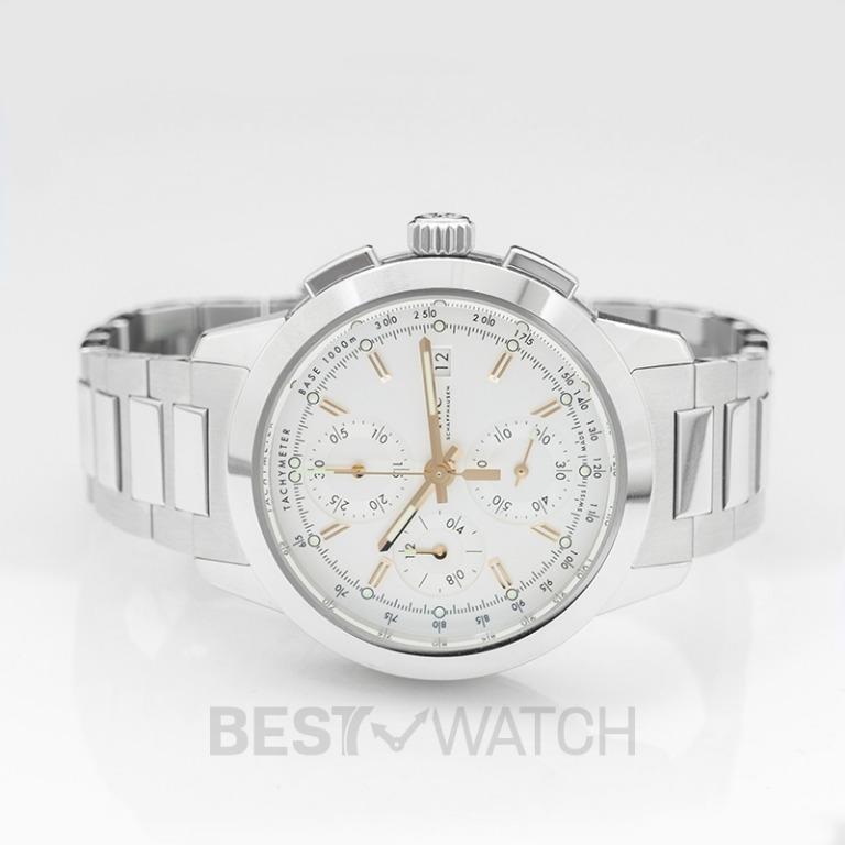 NEW IWC Ingenieur Chronograph Automatic Silver Dial Men s Watch