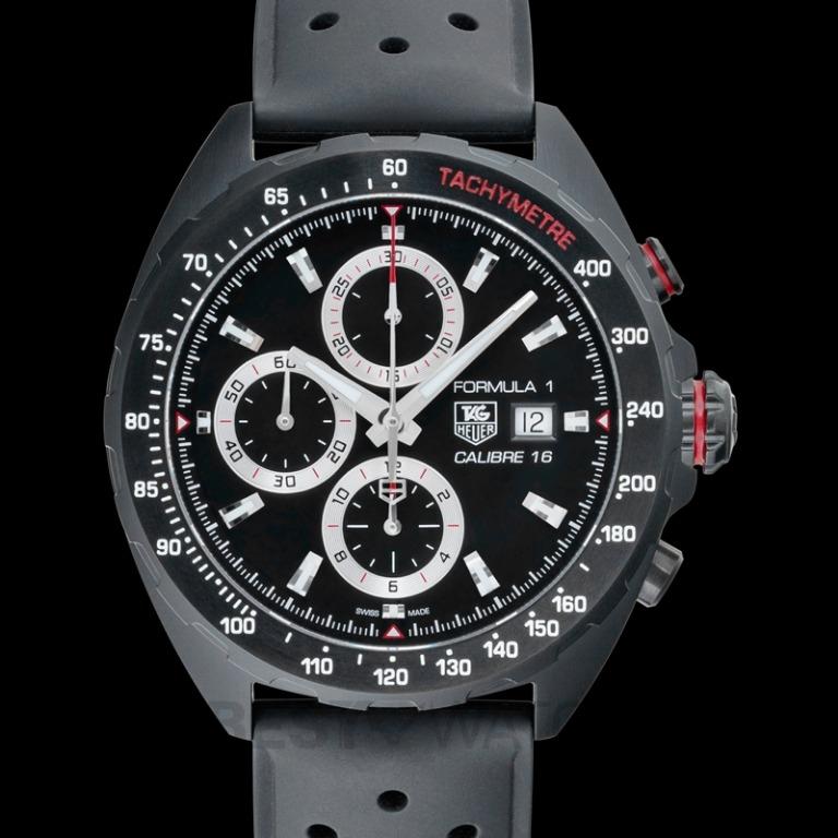 NEW TAG Heuer Formula 1 Calibre 16 Automatic Chronograph Black