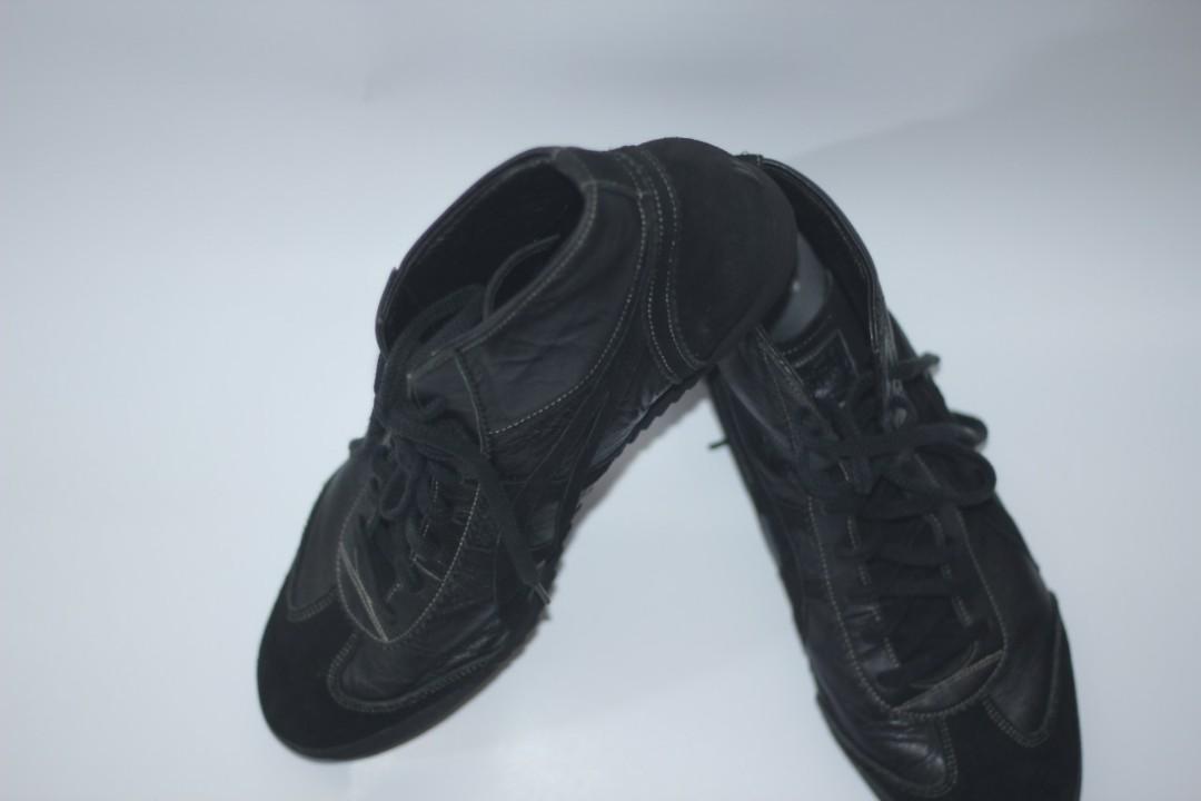 onitsuka tiger mexico mid runner black