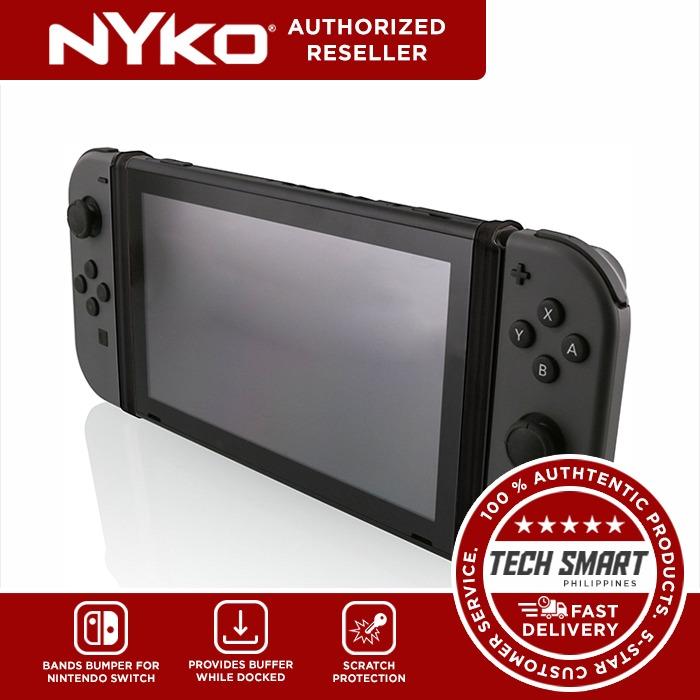 Original Nyko Dock Bands Bumper Protector for Nintendo Switch (Category: Nintendo) located in Manila. Submitted by techsmartph (Listing ID 238525023, Image 1). Description: -Scratch Protection: provides a buffer between the Switch and the inside of the dock while docking -Enhanced grip: textured surface provides superior handling -2 bands Visit Tech Smart Philippines (fb: techsmartph) on Facebook Meet-up: Las Piñas Shipping: Metro Manila P60/Prov