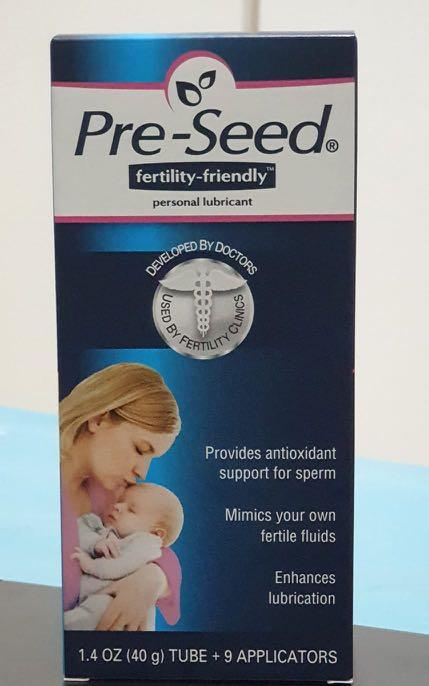 Pre-Seed Personal Lubricant, 40 Gram Tube with 9 Applicators - For Moms