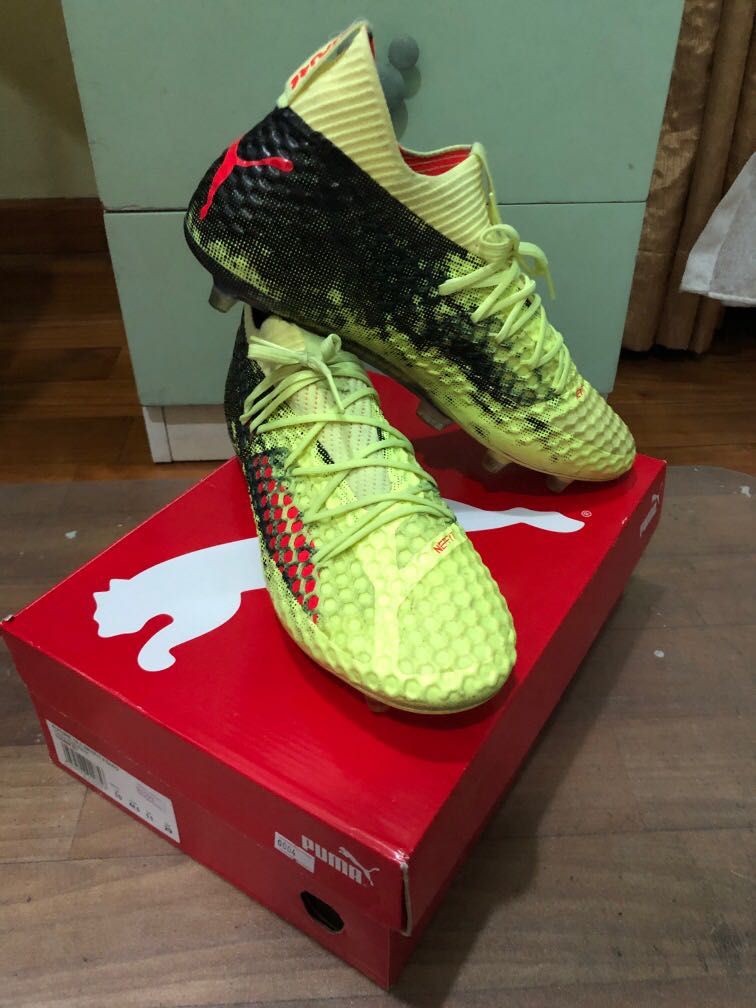 Puma Future 18.1 netfit fg ag Men s Fashion Activewear on Carousell
