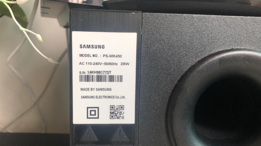 Samsung Soundbar PSWK450, 音響器材, Soundbar、揚聲器、藍牙喇叭、耳擴 Carousell