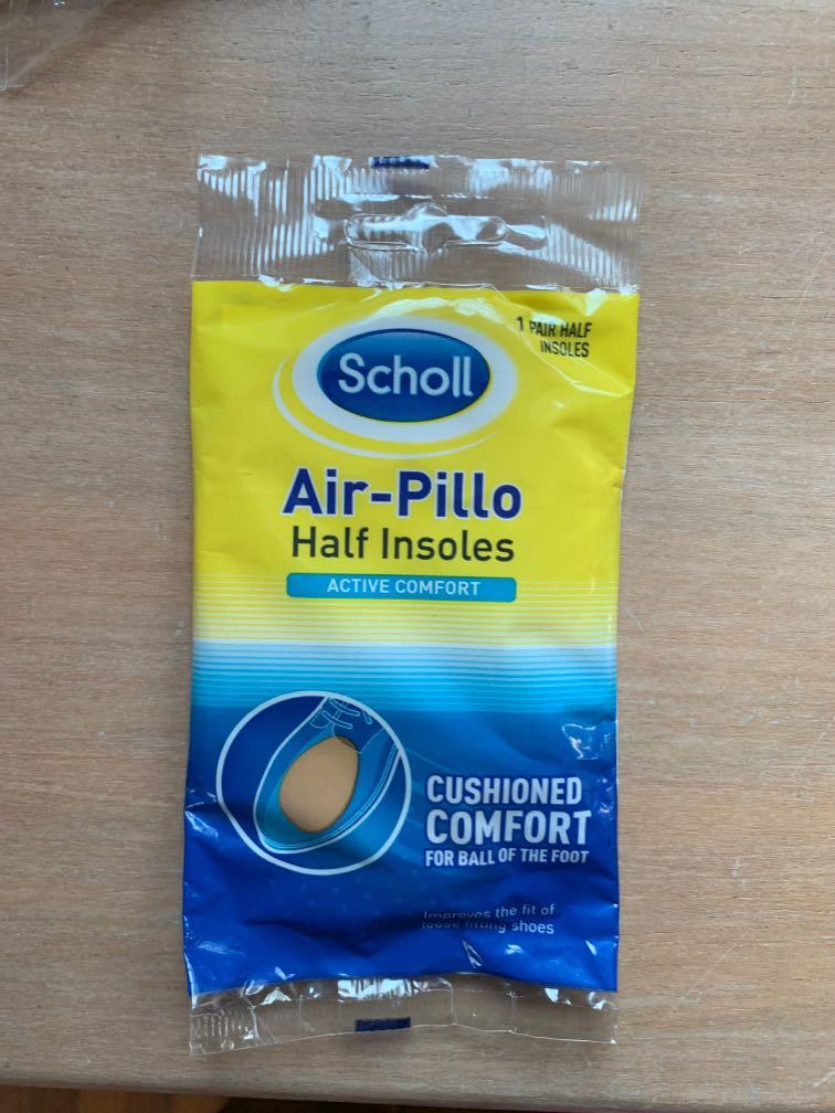 Scholl air-pillo half insoles, Health 