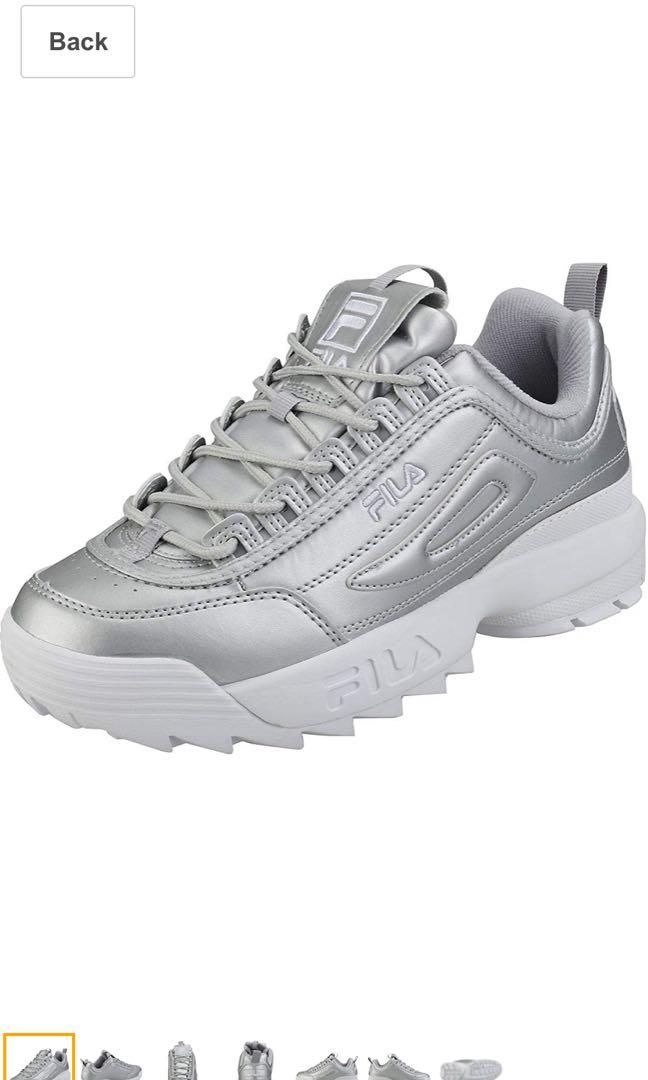 silver fila disruptor 2