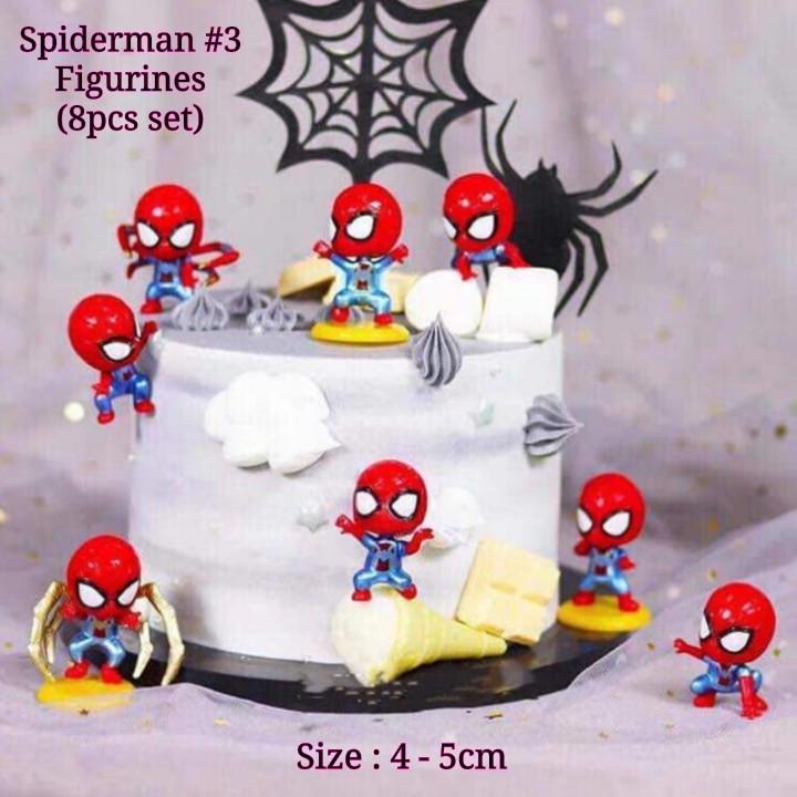 Ultimate Spiderman Hero Playset 3 Figure Cake Topper * USA SELLER* Toy Doll  Set | eBay
