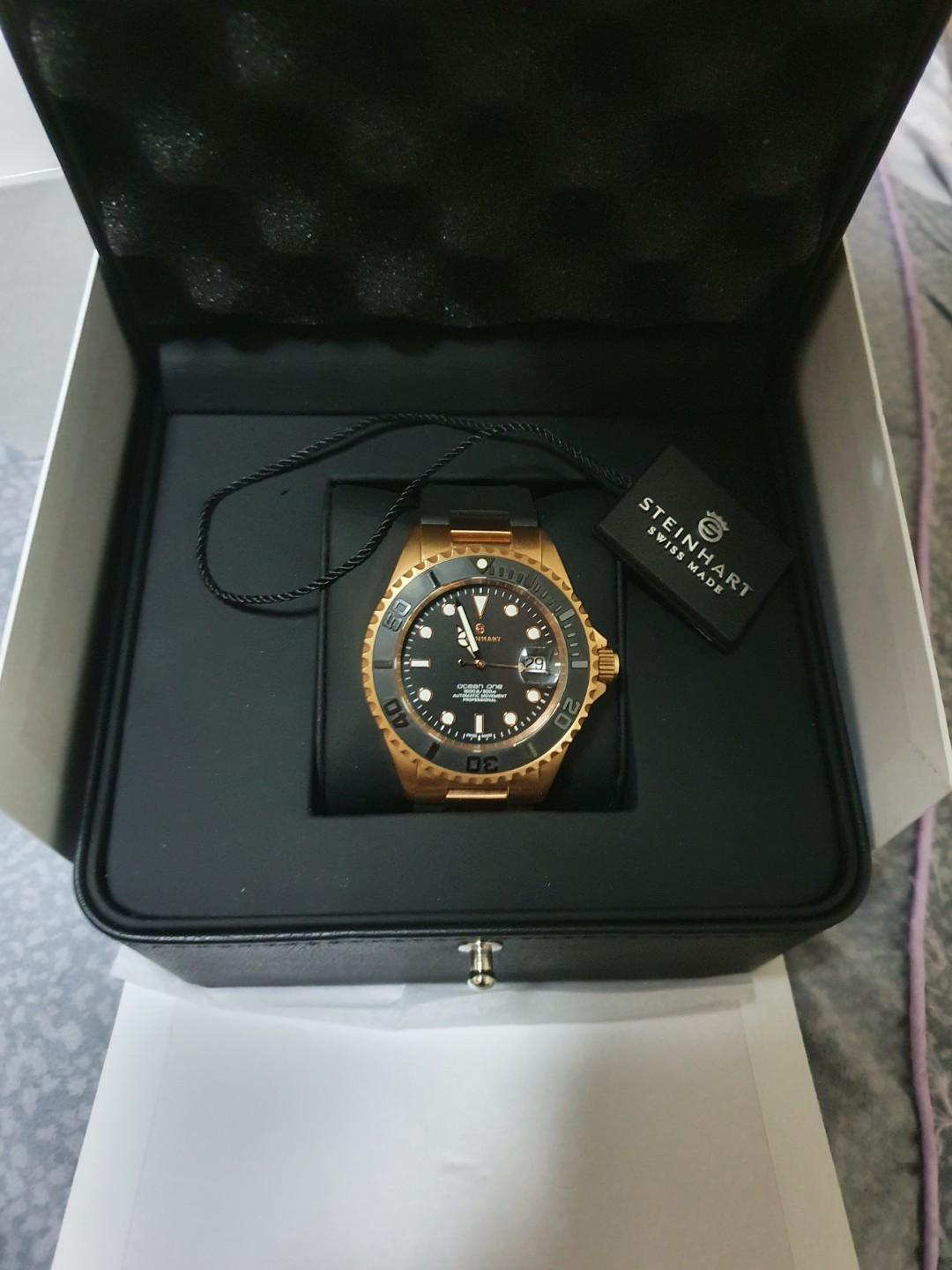Steinhart ocean one on sale rose gold 42mm