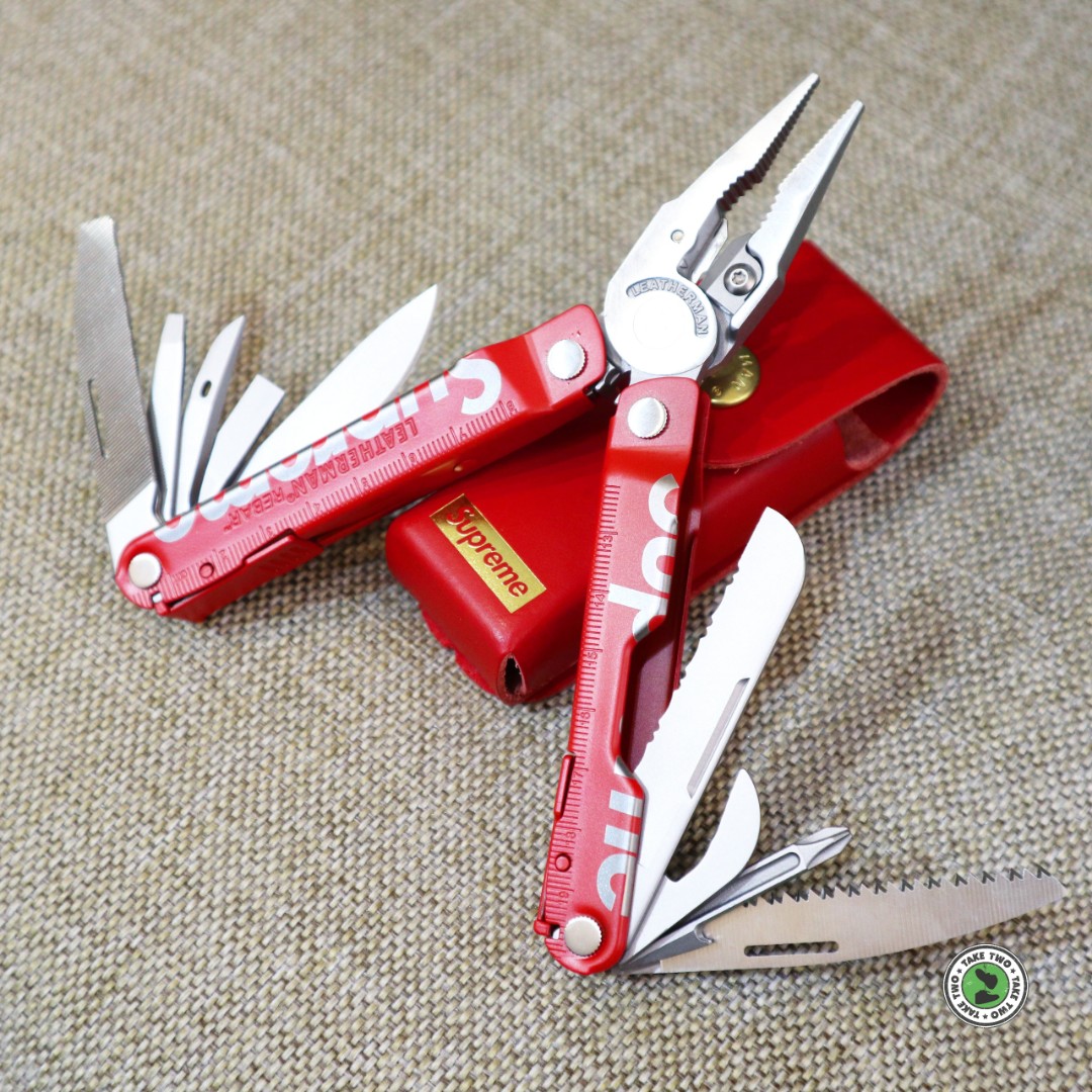 SUPREME x LEATHERMAN SS20 REBAR 萬用工具刀, 傢俬＆家居, 其他, 家居