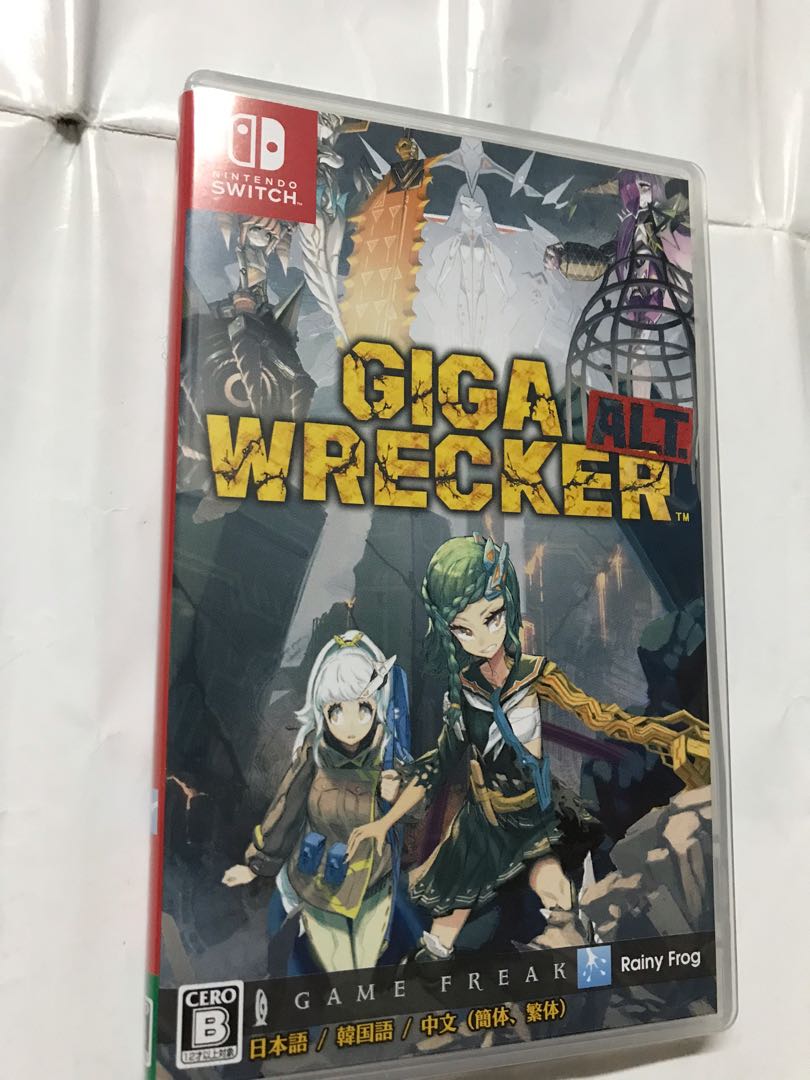 Switch 動作遊戲GIGA WRECKER 日版(有中文字幕)(實體版), 電子遊戲, 電子遊戲, Nintendo 任天堂- Carousell