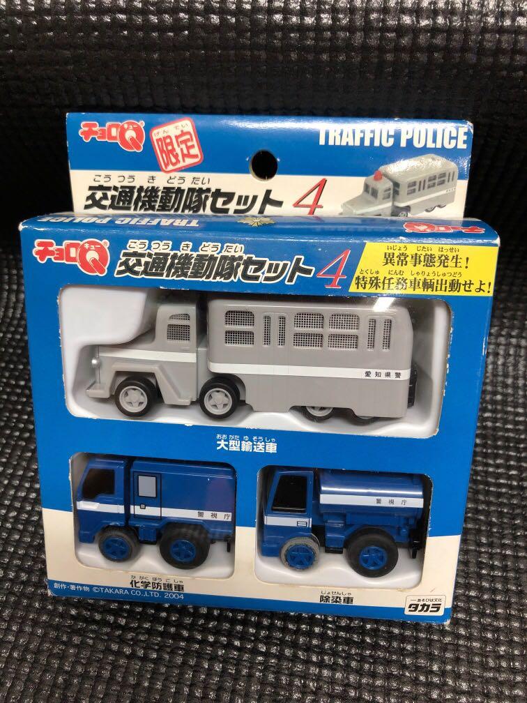 T 180 Choro Q Q車交通機動隊4 興趣及遊戲 玩具 遊戲類 Carousell