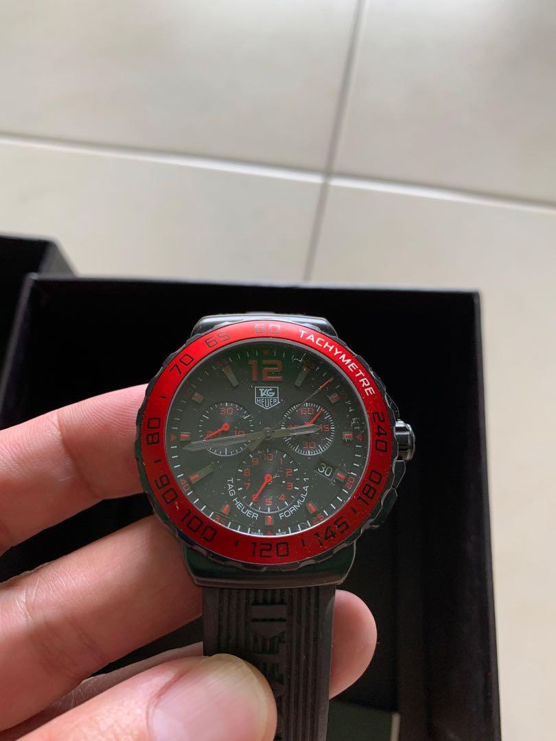 Tag Heuer F1 cau1117.ft6024 Mobile Phones Gadgets Wearables Smart Watches on Carousell
