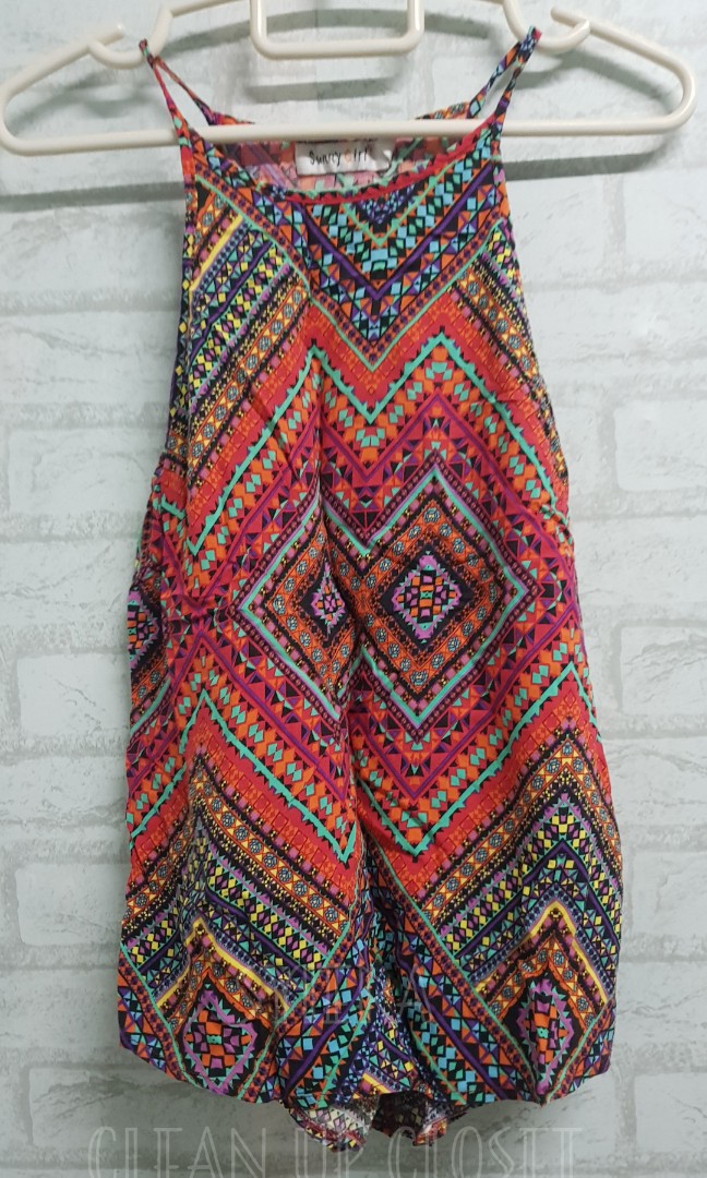 Tribal Top 10challenge Women S Fashion Tops Sleeveless On Carousell   Tribal Top 1585581624 C55924b3 