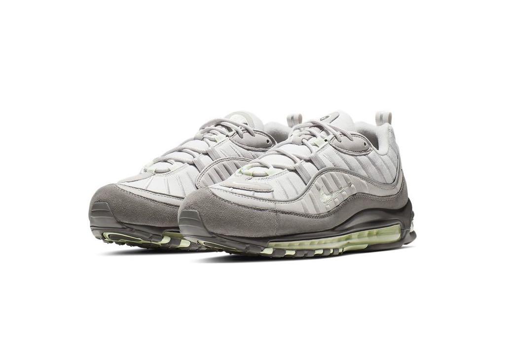 US 7 8 Nike Air Max 98 Vast Grey Fresh Mint AM98