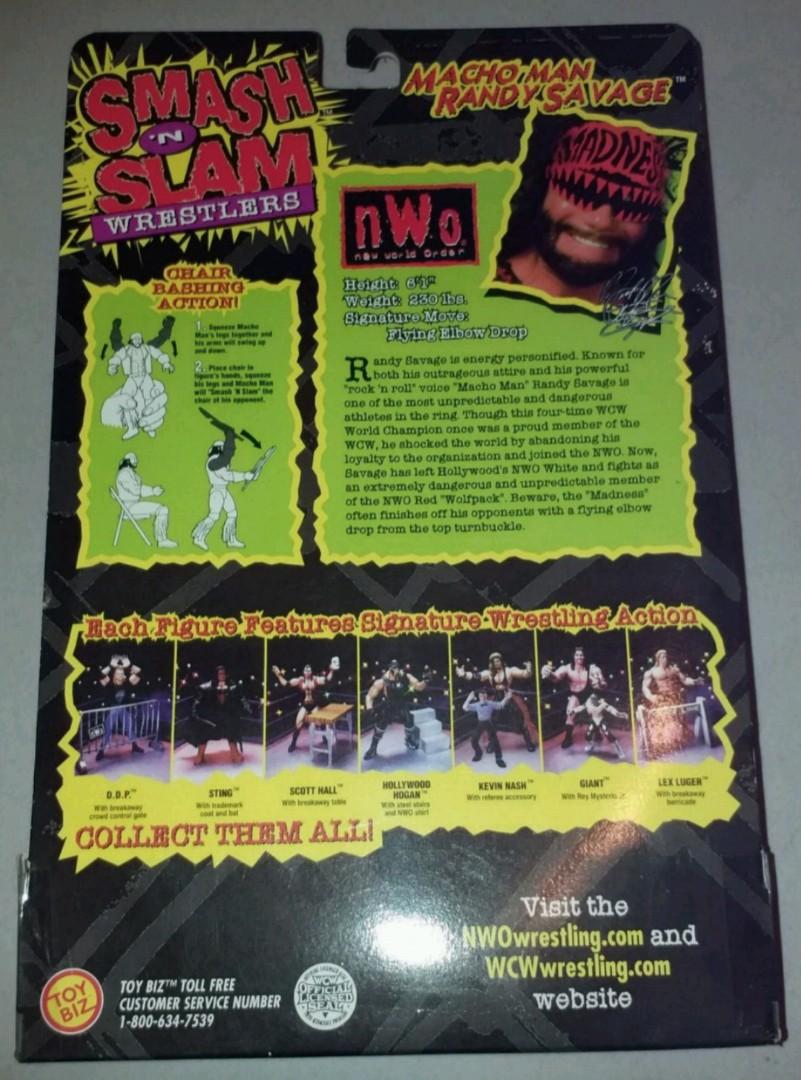 WCW NWO 非WWE 摔角公仔05 全新未開共一盒, 興趣及遊戲, 玩具& 遊戲類 