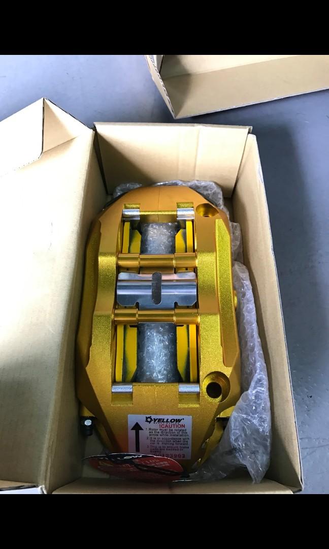 Yellow Speed Racing 356mm 6 pot Big Brake Kit(BBK), Car Accessories