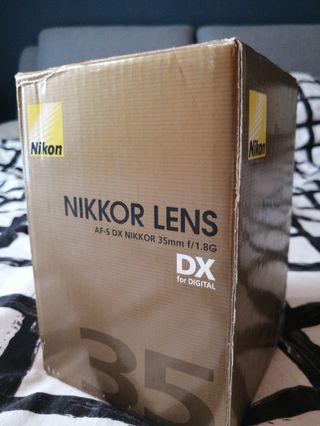 Nikon DX 35mmf1/18G