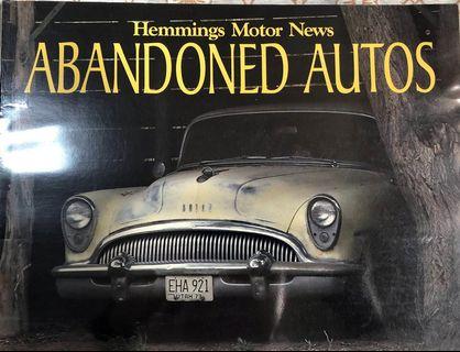Abandoned Autos Hemmings Ford Cadillac Lincoln Chrysler Chevrolet coffee table book