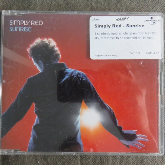  simply red sunrise cd 03 