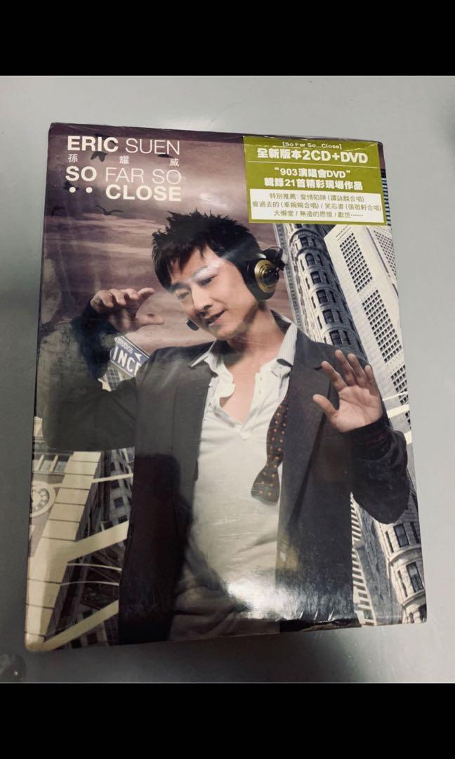 Eric Suen 孫耀威so far so .. close 新曲加精選2 CD＋DVD 演唱會第二