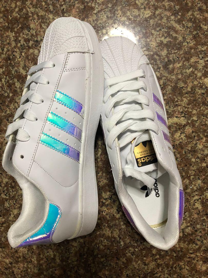 Adidas Superstar sport shoe laser, Men's Fashion, Footwear, Sneakers on Carousell