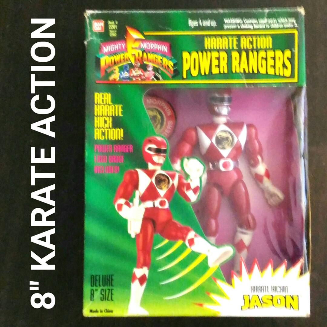 Karate action power rangers hotsell