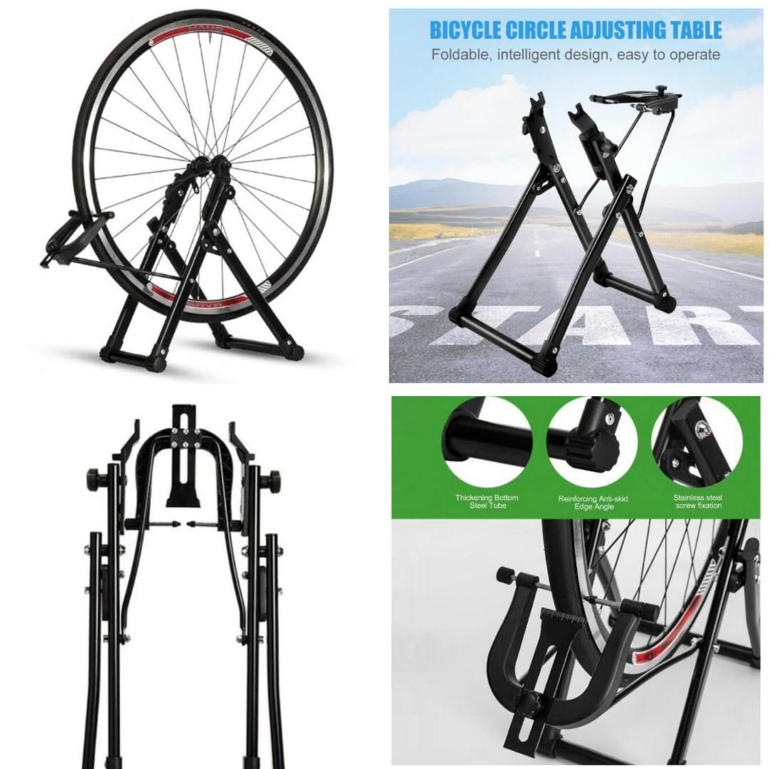 Bike Wheel Truing Stand Home Mechanic Truing Stand Maintenance Repair Tool  Bike Accessories For 24/26/28inch Bicycle, Sports Equipment, Bicycles &  Parts, Parts & Accessories on Carousell