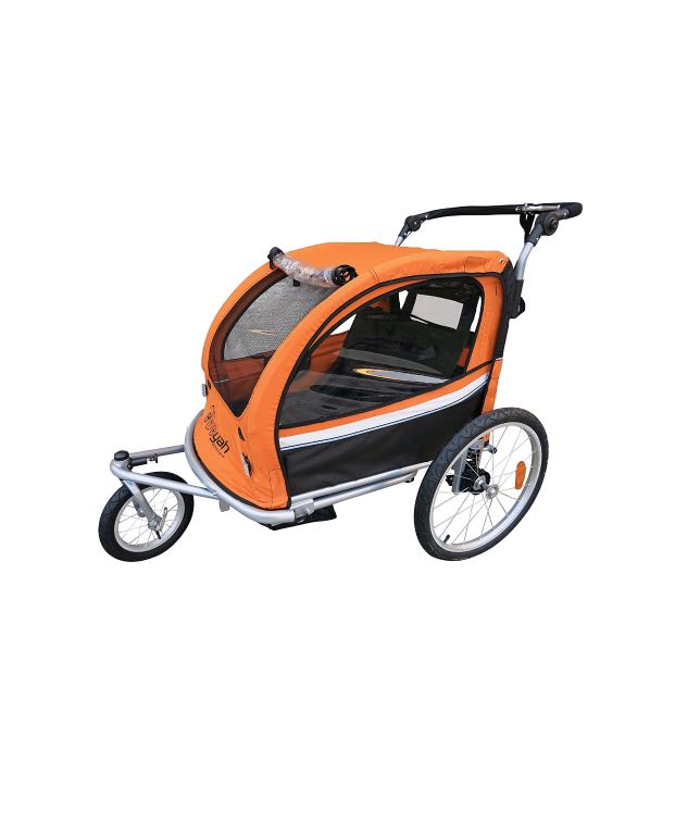 booyah strollers child baby bike bicycle trailer and stroller ii