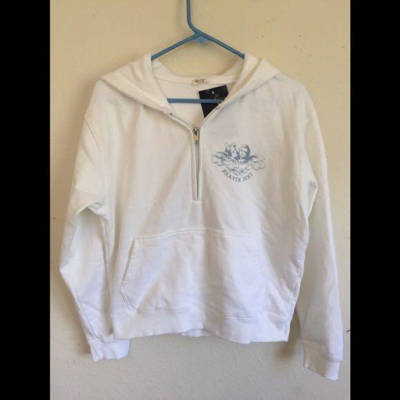 brandy melville heaven sent hoodie Women s Fashion Tops Other Tops on Carousell