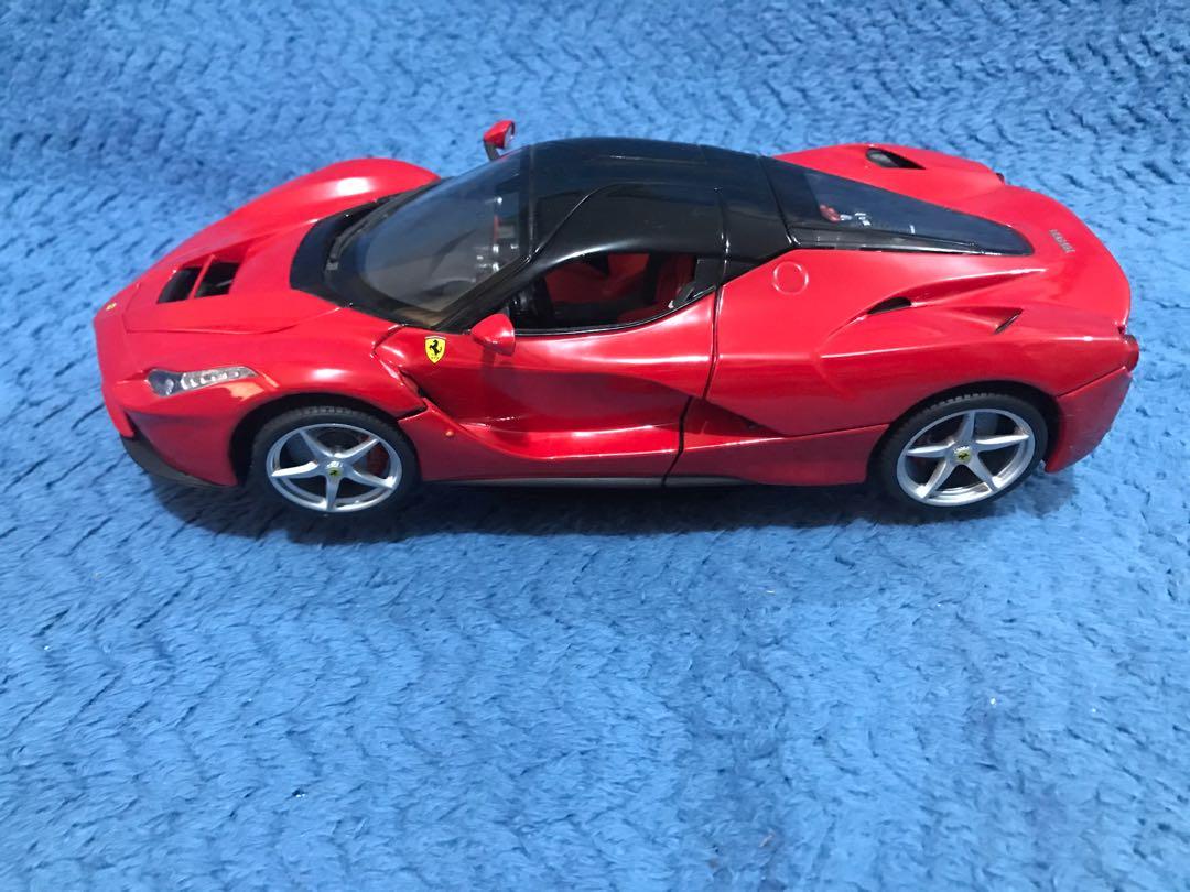 Burago Shell La Ferrari 1/18 (Category: Vehicle & Diecast Models) located in Quezon City. Submitted by dennis.1682 (Listing ID 285924115, Image 2). Description: 1/18 Scale Displayed in Glass Cabinet From personal collection All Moving Parts have no issues With Box but without Styro inserts Feel free to haggle .
