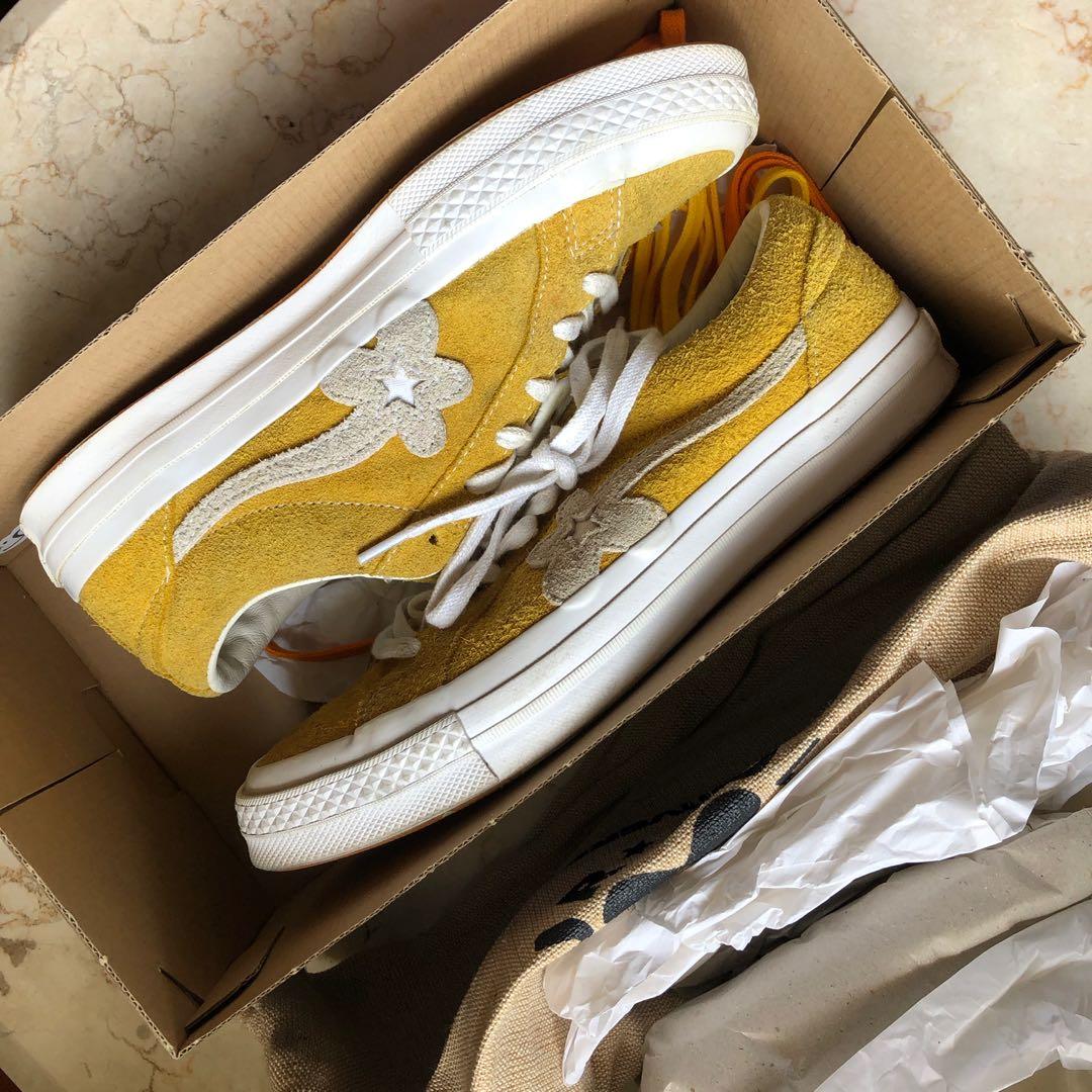 Converse Golf Le Fleur Yellow US 6.5 Men s Fashion Footwear Sneakers on Carousell