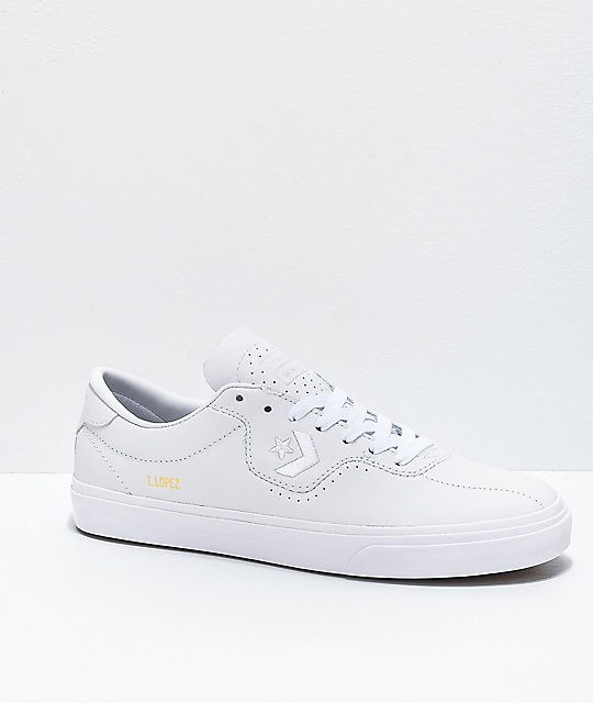 Converse Louie Lopez Pro White Leather 