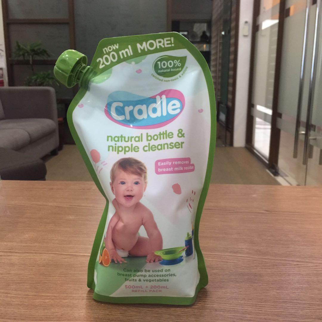 Cradle bottle cheap cleanser