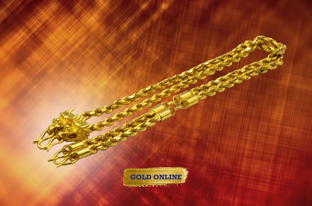 Gold chain with shop