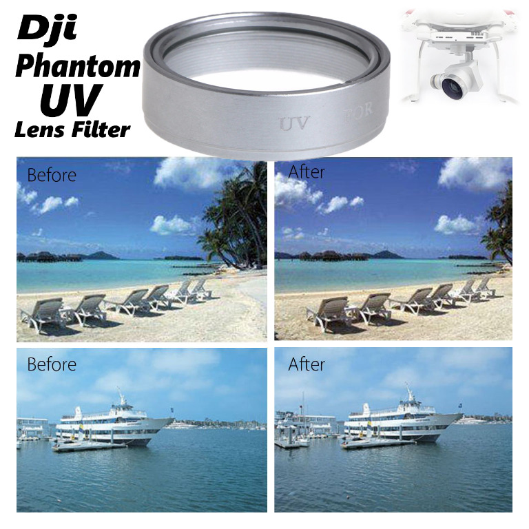 Dji Phantom UV Filter Camera Lens, Hobbies & Toys, Toys & Games on