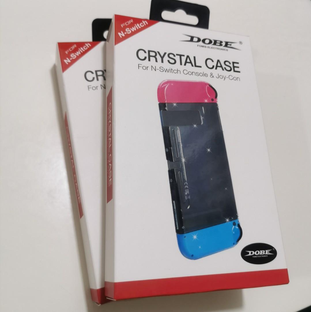 dobe crystal case for nintendo switch