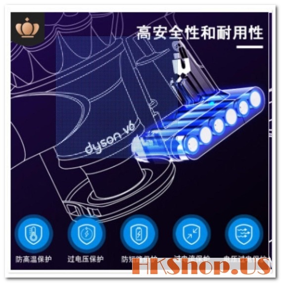 DYSON 戴森 V8 吸塵器電池 21.6V 2200MAH -包郵費直寄香港各區貨品自取點 (另有 V6 V7 V10 V11 DC31 DC44電池 - 查詢)