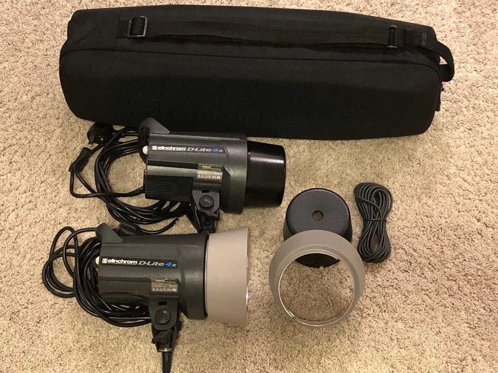 Elinchrom D Lite 4 It Set 2 Mono Lights Photography Camera Accessories Others On Carousell