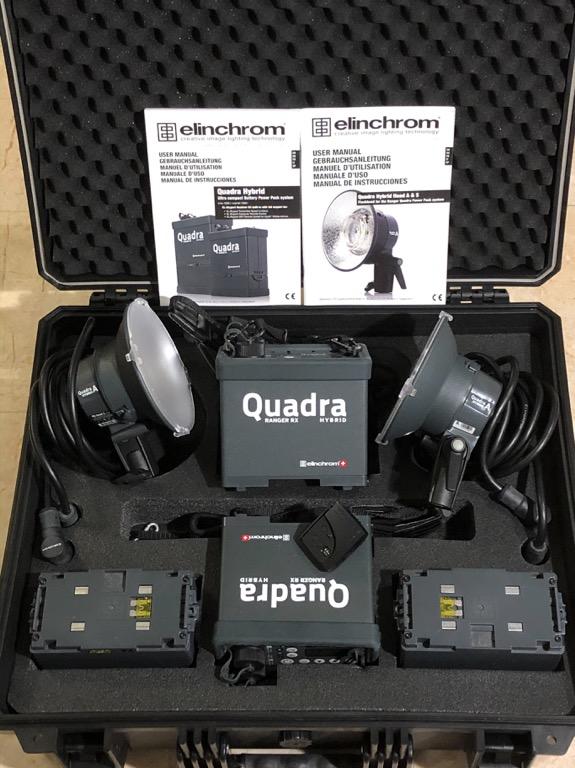 Elinchrom Ranger Quadra Rx Hybrid Set 2packs Photography Camera Accessories Others On Carousell