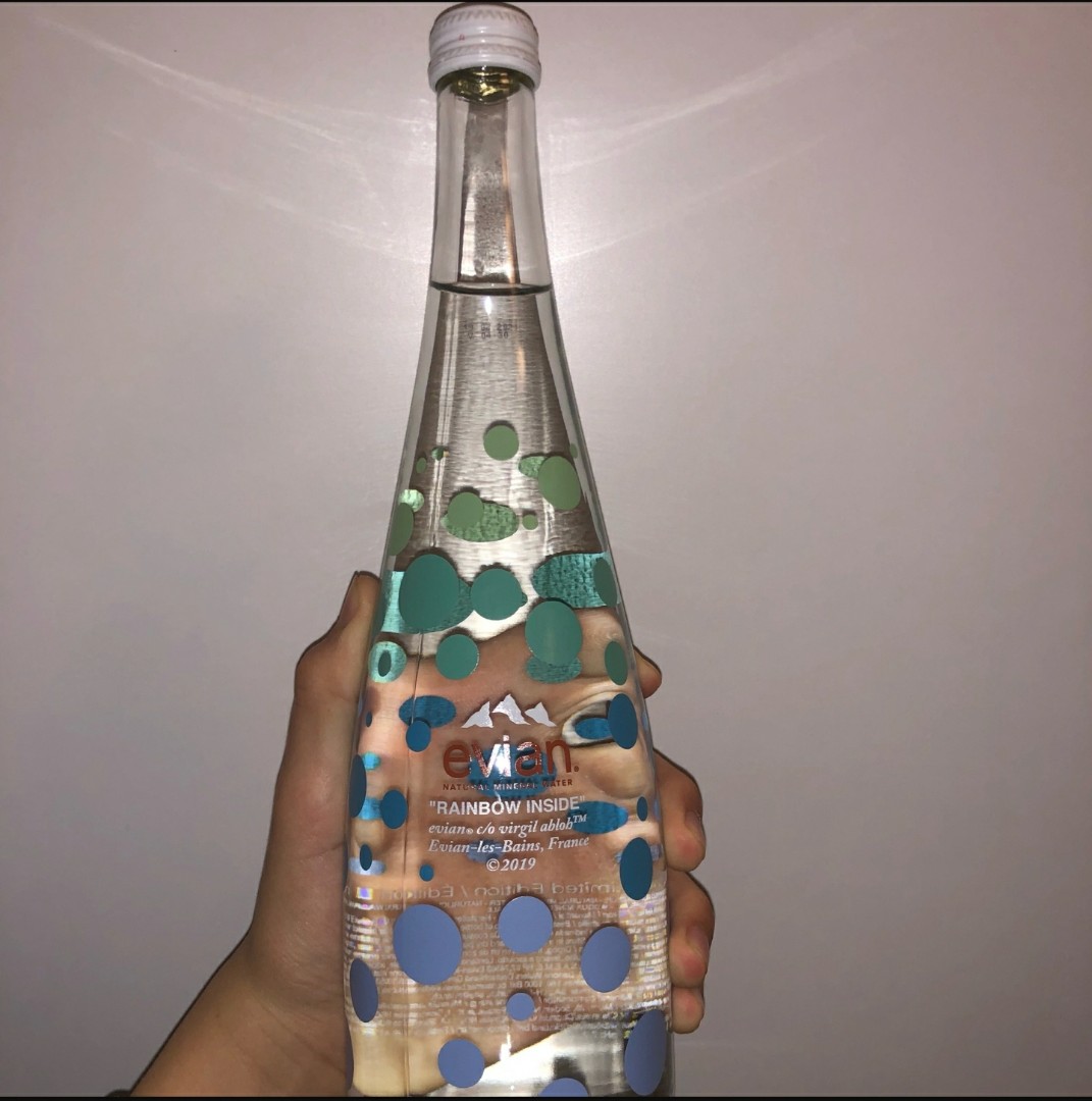 Evian x top off white