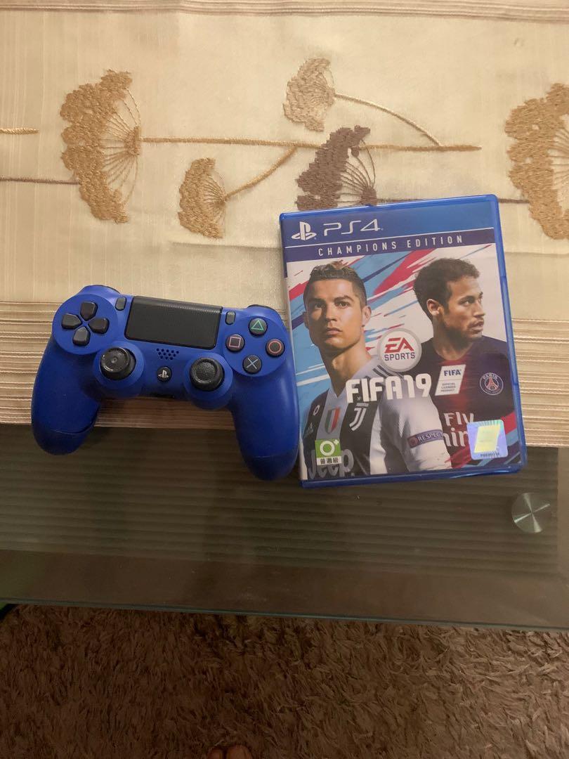 Fifa 19 And One Ps4 Controller Video Gaming Video Games Xbox On Carousell