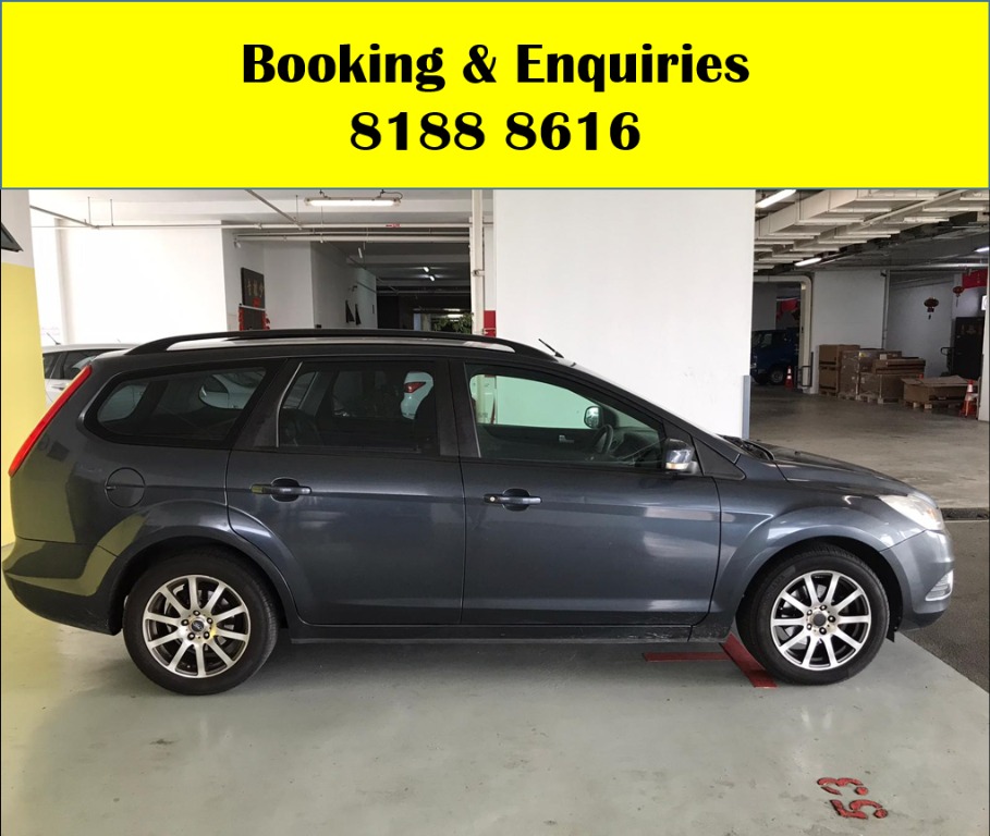 Ford Focus LOWEST RENTAL IN TOWN! Rent a car from us today & travel with a peace of mind! We have lowered our rental rates with additional Free rental and Petrol vouchers for new signups! Whatsapp 8188 8616 now to reserve a car now!