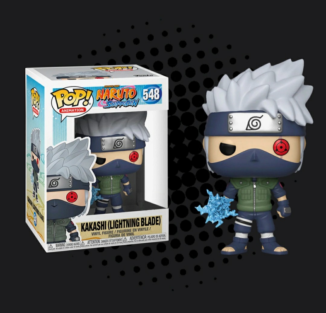 Kakashi funko pop lightning top blade