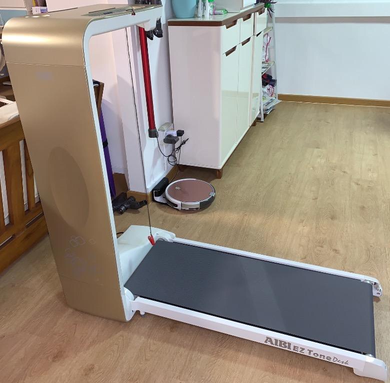 Golden AIBI EZ Tone Desk Treadmill Sports Equipment Exercise Fitness Cardio Fitness Machines on Carousell