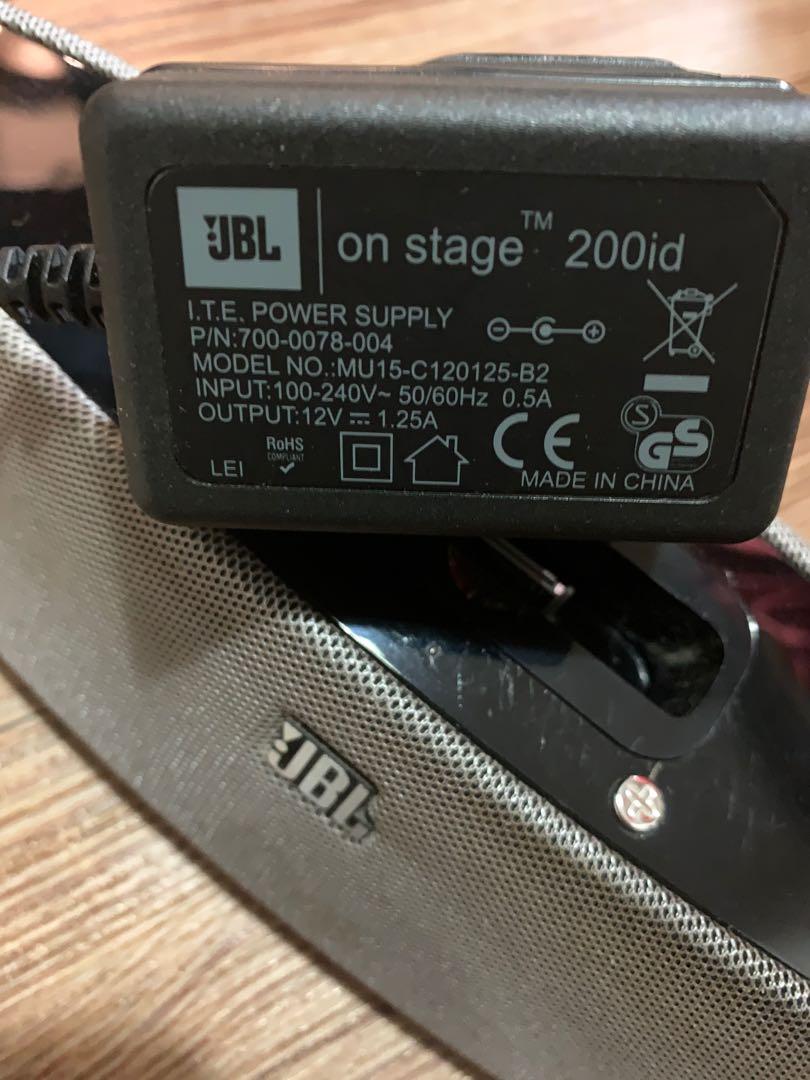 JBL on stage 200ID, 音響器材, Soundbar、揚聲器、藍牙喇叭、耳擴 Carousell