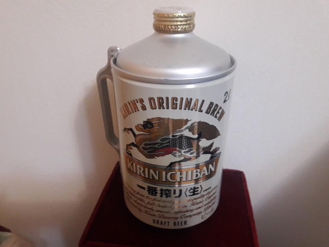 KIRIN empty draft beer container, Furniture & Home Living, Home Decor ...